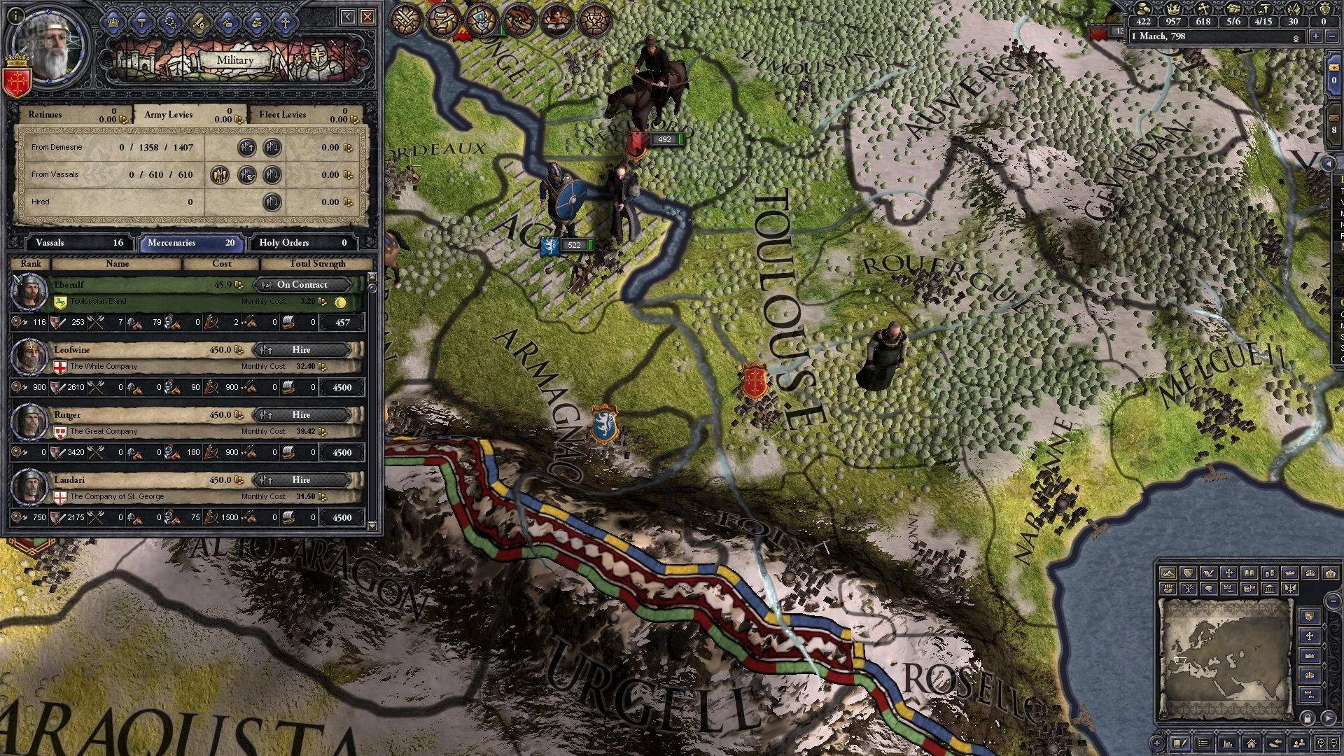 Скриншот 3 к игре Crusader Kings II v.3.3.5.1 [Архив] (2012)