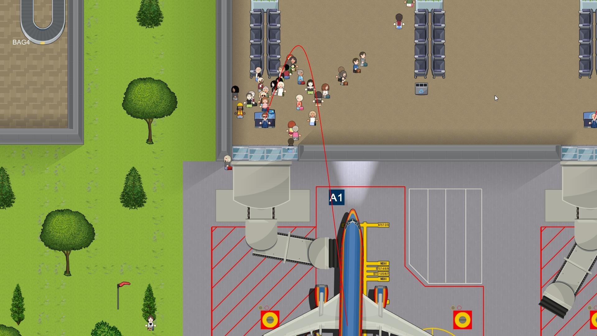 Скриншот 2 к игре SimAirport (2023.10.28) [Архив] (2020)