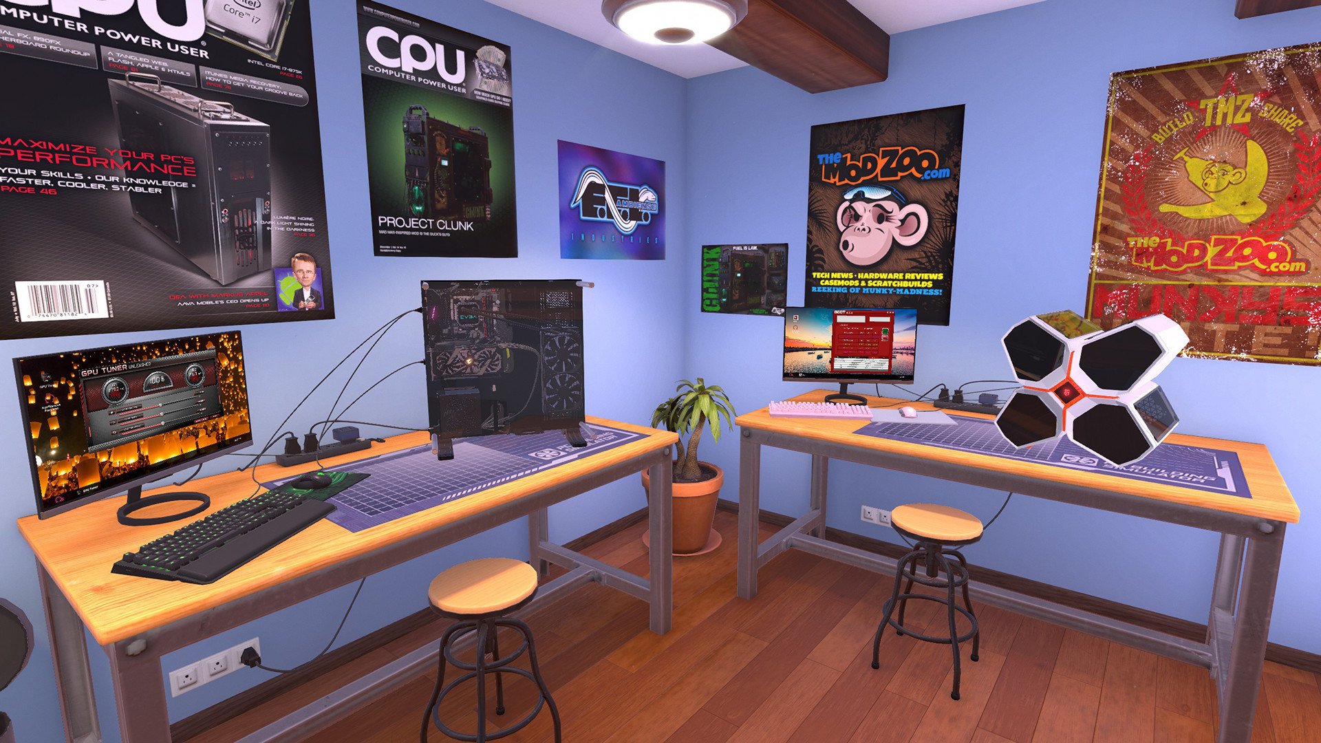 Скриншот 2 к игре PC Building Simulator v.1.15.3.0 [GOG] (2019)