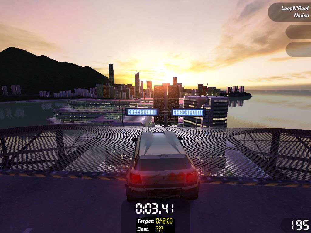 Скриншот 2 к игре TrackMania Sunrise + TrackMania Sunrise eXtreme v.1.5.1 [Бука] (2005) PC | Лицензия