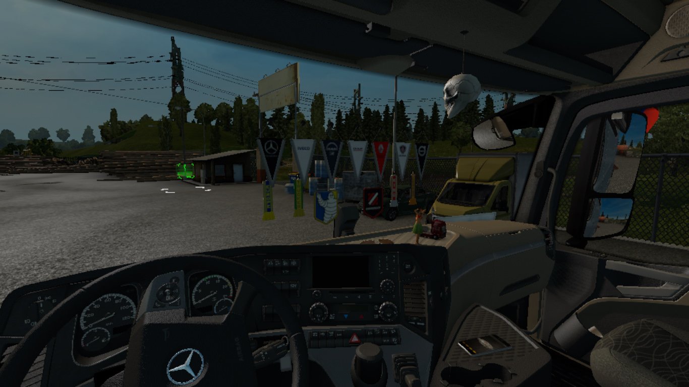 Скриншот 3 к игре Euro Truck Simulator 2 v.1.53.3.14s [Папка игры] (2012)