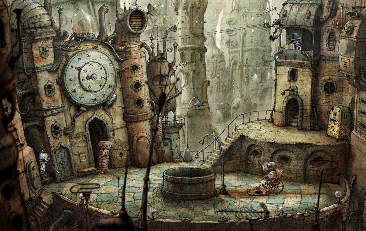 Скриншот 1 к игре Machinarium Collector's Edition v.4041 (47360) [GOG] (2009)