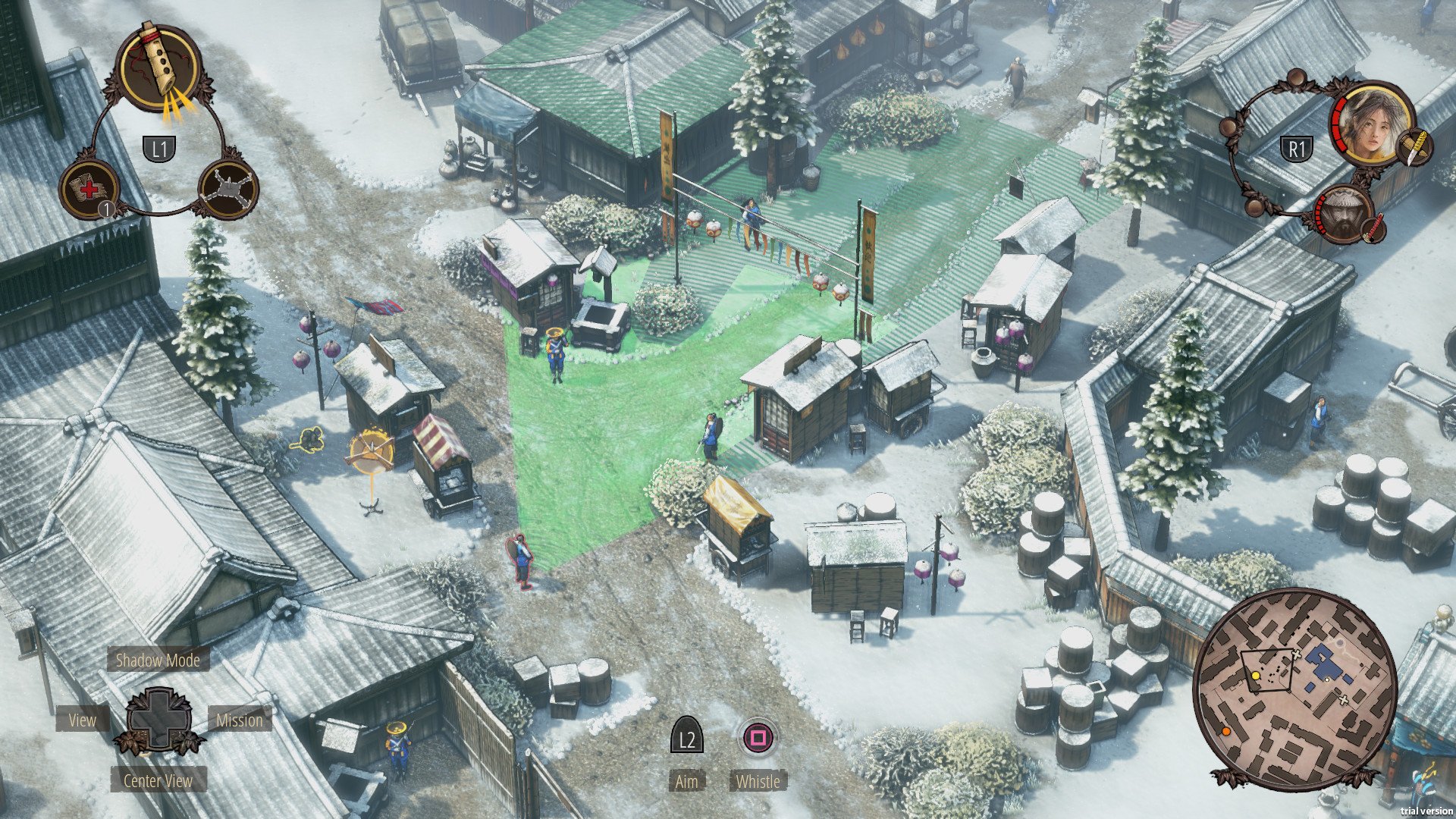 Скриншот 1 к игре Shadow Tactics: Blades of the Shogun [GOG] (2016) PC | Лицензия