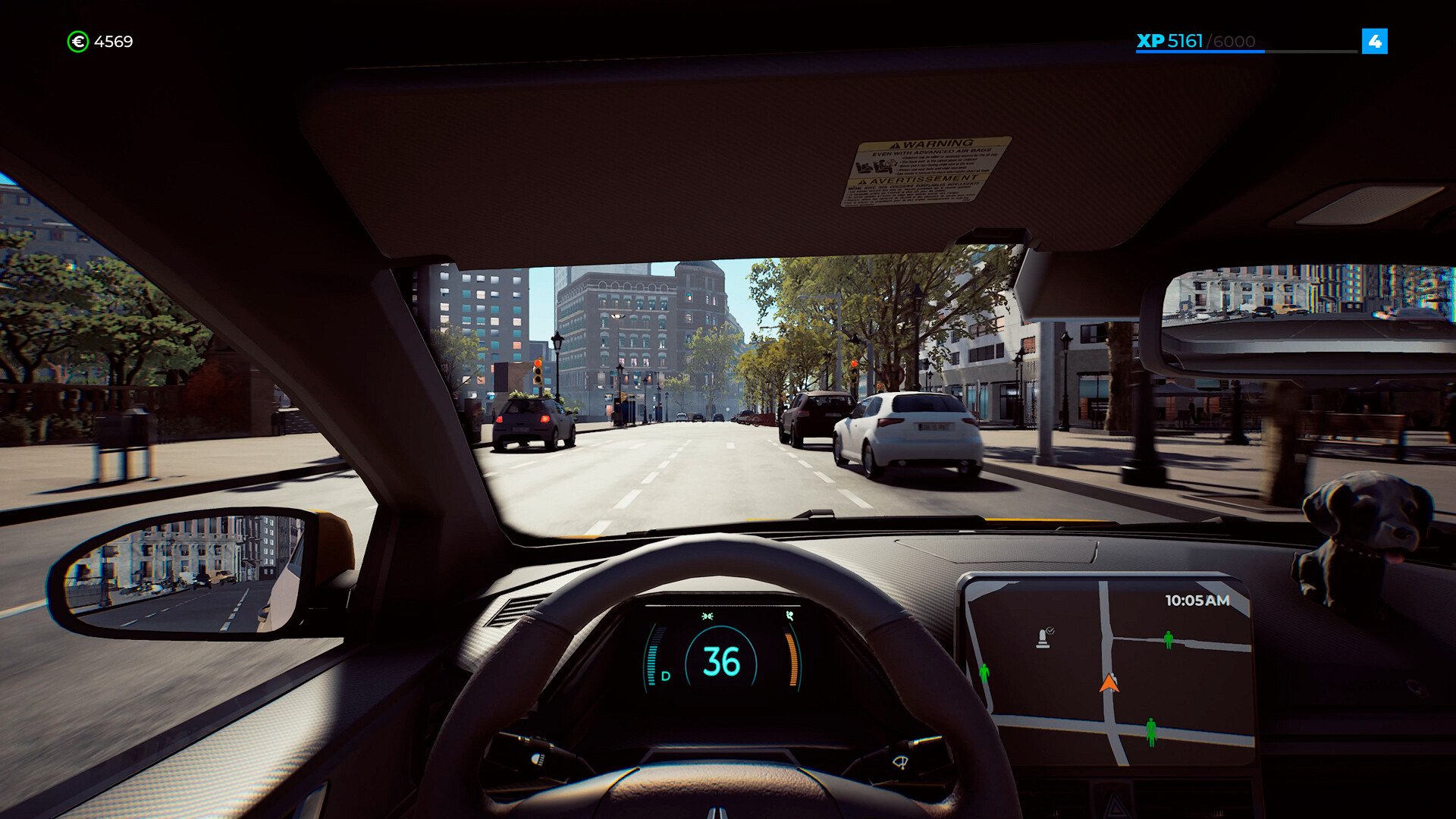 Скриншот 1 к игре Taxi Life: A City Driving Simulator [Папка игры] (2024)