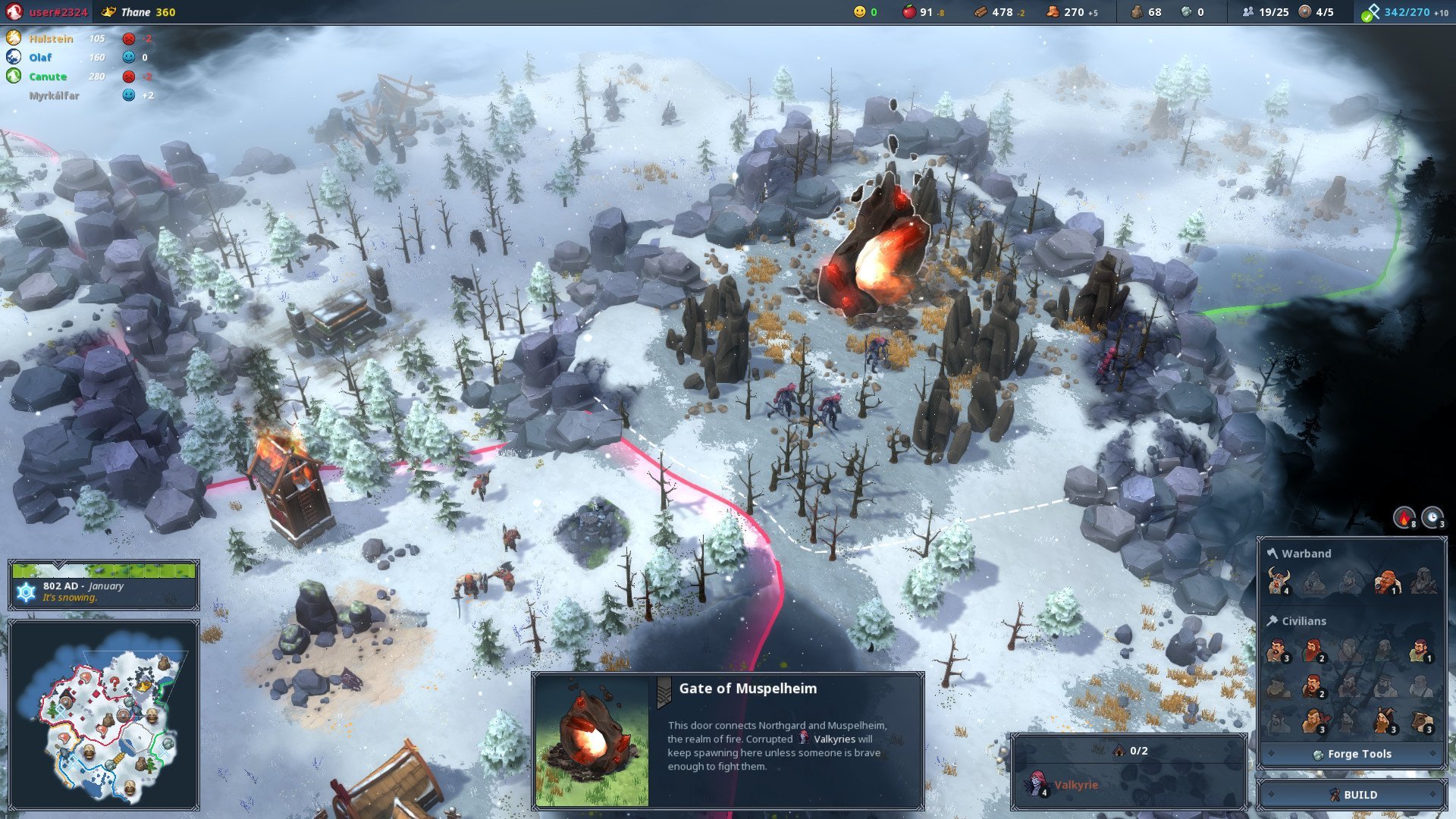 Скриншот 3 к игре Northgard v.3.6.45.40947 [Архив] (2018)